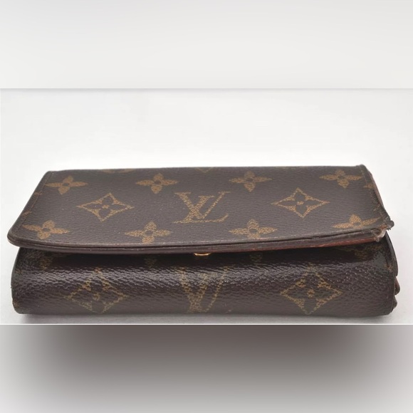 EUC Authentic Unisex Louis Vuitton Monogram Portefeuille Tresor Wallet - Picture 7 of 10